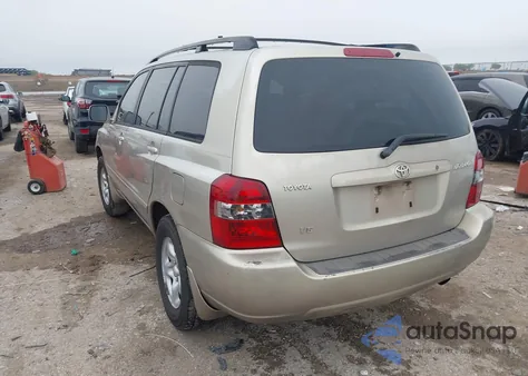 2007 Toyota Highlander V6 из США, поврежденный, VIN JTEDP21A770137751